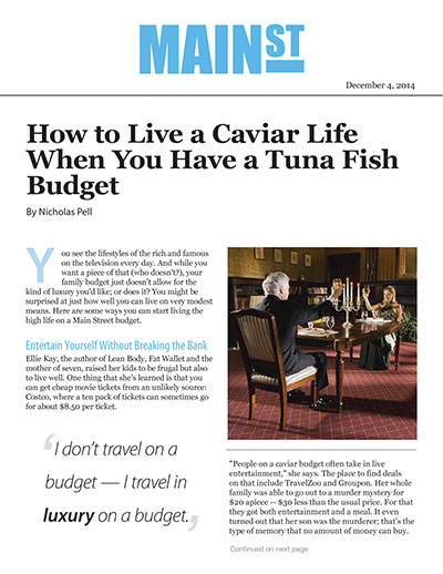 How to Live a Caviar Life When You Have a Tuna Fish Budget